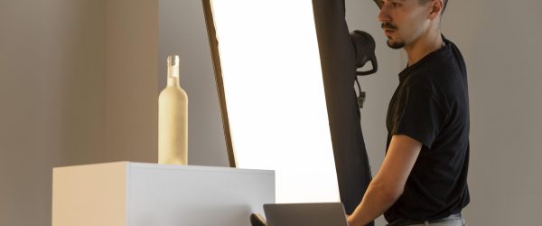 man-doing-product-photography